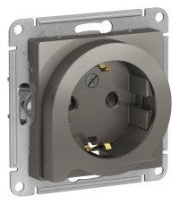 ATN000947 - AtlasDesign РОЗЕТКА с заземлением со шторками с выталк., 16А, механизм, СТАЛЬ ATN000947 - AtlasDesign РОЗЕТКА с заземлением со шторками с выталк., 16А, механизм, СТАЛЬ