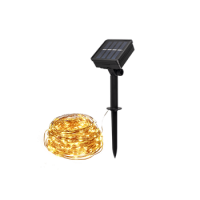 Солнечн. свет-к ФАZА SLR-G03-100Y нить, желт. 100 LED, 5033320