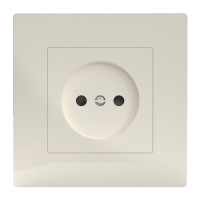 Розетка 1-м СП Pixel 16А IP20 без заземл. в сборе беж. TOKOV ELECTRIC TKE-PX-R1F-C02