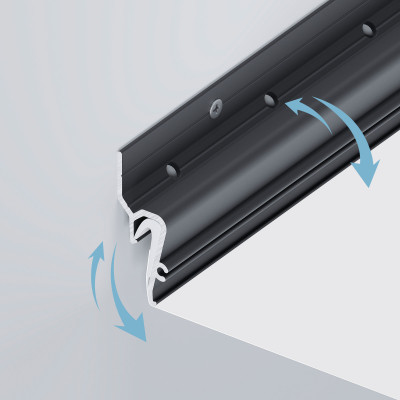 Профиль STRETCH-SHADOW-TECH-VENT-2000 BLACK (A2-DELTA) (Arlight, Алюминий), 041160