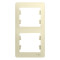 GLOSSA 2-постовая РАМКА, вертикальная, БЕЖЕВЫЙ