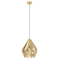 43814 Подвес CARLTON, 1x60W(E27), ?310, сталь, золотистый