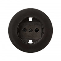 Simon S88 Накладка на розетку 75432-, 75464-39, S88, коричневый, 88041-62