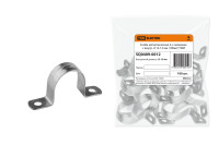 Скоба металлическая 2-х лапковая с внутр. d 12-13 мм (100шт) TDM Electric, SQ0409-0012