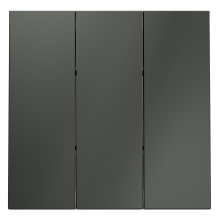 Клавиши для выключателя/переключателя трехклавишного, S70 (титан), VLS000506