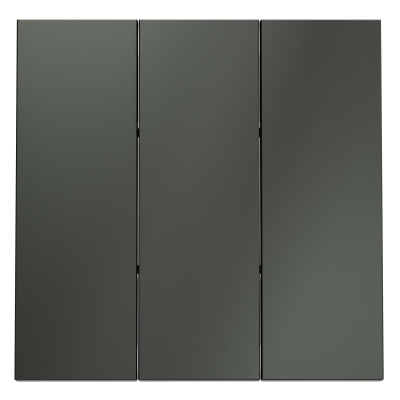 Клавиши для выключателя/переключателя трехклавишного, S70 (титан), VLS000506