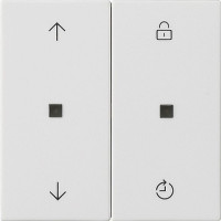 536327 Gira Накладка управления жалюзи с функцией памяти System 3000 536327 Gira Накладка управления жалюзи с функцией памяти System 3000