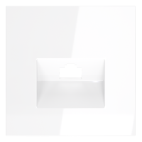 Накладка для розетки компьютерной RJ45 кат.6, S70 (белый глянцевый), VLS001301 Накладка для розетки компьютерной RJ45 кат.6, S70 (белый глянцевый), VLS001301