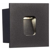 ST LUCE SL9501.441.01 Светильник уличный настенный ST-Luce Черный LED 1*1W 4000K