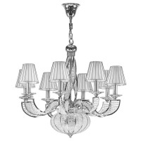 Lightstar 702104 (MD200002-8+2) Люстра подвесная ALVEARE 10х40W E14  ХРОМ (в комплекте)