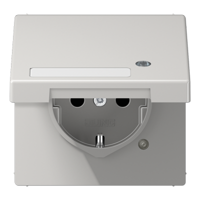 SCHUKO-розетка с крышкой  , LS1520NAKLKOLG