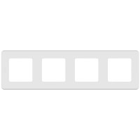 Legrand Рамка 4 поста - Legrand Inspiria - белый, 673960