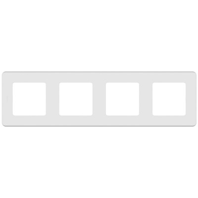 Legrand Рамка 4 поста - Legrand Inspiria - белый, 673960