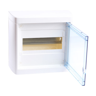 Legrand Накладной распределительный щит Nedbox - с прозрачной дверью - 1 рейка х 8 модулей, 601245