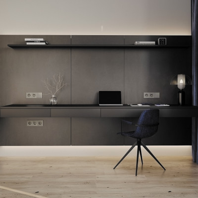 Выключатель встраиваемый VOLTUM S70 трехклавишный 10А, (шелк), VLS030104