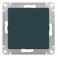 ATN000821 - ATLASDESIGN 1-клавишный ВЫКЛЮЧАТЕЛЬ 2-полюсный, 10АХ, механизм, ИЗУМРУД, Systeme Electric