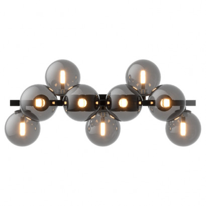 Maytoni Modern Настенный светильник (бра), цвет: Черный 9x28W G9, MOD547WL-09B
