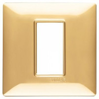 Vimar Накладка для 1 модуля золото блестящее, 14641.24