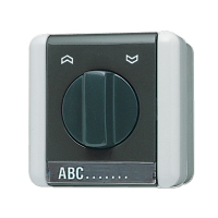 Выключатель для замочного механизма 10A 250V ~; для накладного монтажа IP44, 834.10W