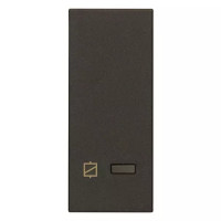 Vimar Выключатель электронный 16А 100-240 V~ 50/60 Гц, местное управление или дистанционно, двойной технологии IoT на Bluetooth 5.0 и Zigbee 3.0, черный, 30803.G