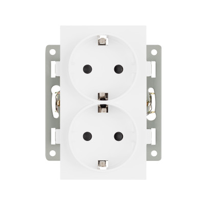 043764 - Механизм электрической розетки SCT-MEUD-PL-WH (250V, 16A) (Arlight, -)