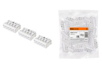 Клемма пружинная соединительная КСП5-3L+N+PE, 16 A TDM Electric, SQ0510-0115