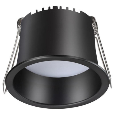 Novotech 358898 SPOT NT22 227 черный Светильник встраиваемый светодиодный IP20 LED 4000К 6W 220V TRAN