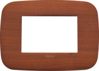 19683.52 - Vimar Накладка ROUND на 3 модуля вишня