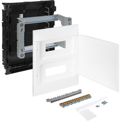 Legrand Practibox S Пластиковый щиток Встраиваемый 2X12 Белая дверь, 135542