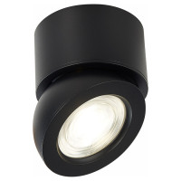 ST LUCE ST654.432.10 Светильник потолочный Черный LED 1*10W 3000K 850Lm Ra>90 38° IP20 D95xH96 180-240V