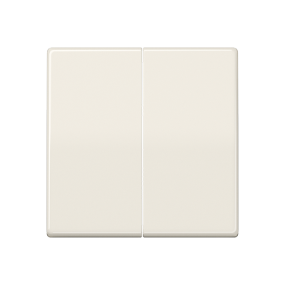 Двойная клавиша для балансирных механизмов выключателей (кнопок), в комплекте с AS90-5HP (крепежный элемент), возможно IP44; дюропласт; слоновая кость; AS500, AS591-5