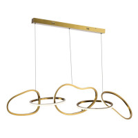 ST LUCE SL6505.203.45 Светильник подвесной ST-Luce Золотистый/Золотистый LED 1*45W 4000K