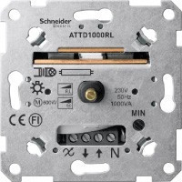 MTN5135-0000 - MERTEN МЕХАНИЗМ ПОВ. СВЕТОРЕГ. инд. нагр. 1000ВА, Schneider Electric