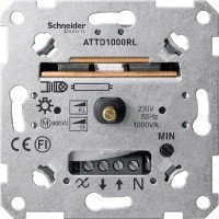 MTN5135-0000 - MERTEN МЕХАНИЗМ ПОВ. СВЕТОРЕГ. инд. нагр. 1000ВА, Schneider Electric