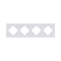 Рамка 4-постовая, белый Kollinger Eleganz Plex EP4WH