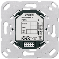 Шинный сопряжитель для датчиков ***3181***, ***3281***; KNX, 2073U