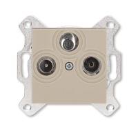 5011H-A03303 18W - Розетка TV-R-SAT ABB Levit единственная кофе макиато - 2CHH083303A6018