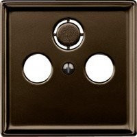 SD Накладка TV/FM/SAT, коричн.