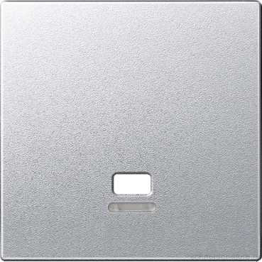 SM Накладка с линзой для выключателя со шнурком,  алюм.