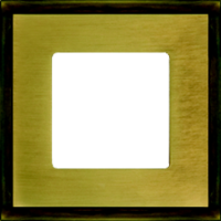 FD01241PM Fede Madrid Рамка 1-ная, Matt Patina