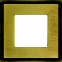 FD01241PM Fede Madrid Рамка 1-ная, Matt Patina