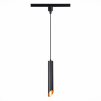 ST LUCE ST152.416.01 Светильник трековый Черный GU10 1*50W IP20 D60xH400 220V Без ламп