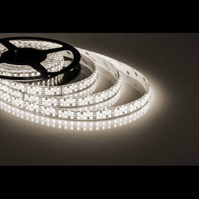 Лента светодиодная, 240SMD(2835)/m 19.2W/m 12V 5m 3000К, LS615, Feron 27734