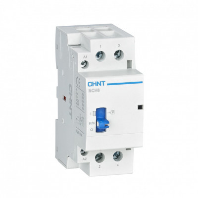 Chint Контактор модульный с ручн. упр. NCH8-25M/11 AC24В 50/60Гц (R), 257419