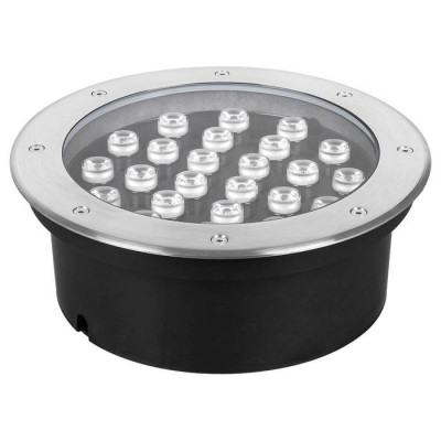 Светильник тротуарный, 24LED, 2700К, 24W, 250*H90mm, IP67, SP2708, Feron 32136