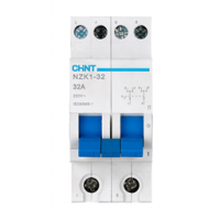 Chint Модульный переключатель NZK1-32 2P 32А 3 положения (R), 643001