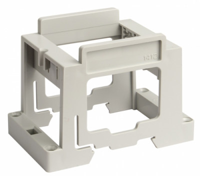 ДКС Суппорт под розетку BRAVA на DIN рейку, цвет серый RAL 7035, 54840