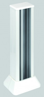 Simon SConnect Миниколонна 1-сторонн. на 3 CIMA-мод., 471х71,5(125)х109,5(164) мм, белый, ALC313-9