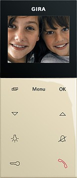 123901 Gira Квартирная видеостанция накладного монтажа Plus