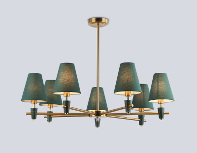 Потолочный светильник с мрамором E14*7, AMBRELLA LIGHT, LH75053